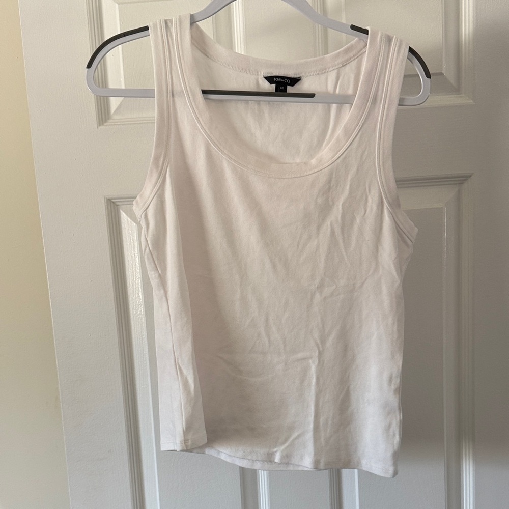 RW&Co White Tank Top